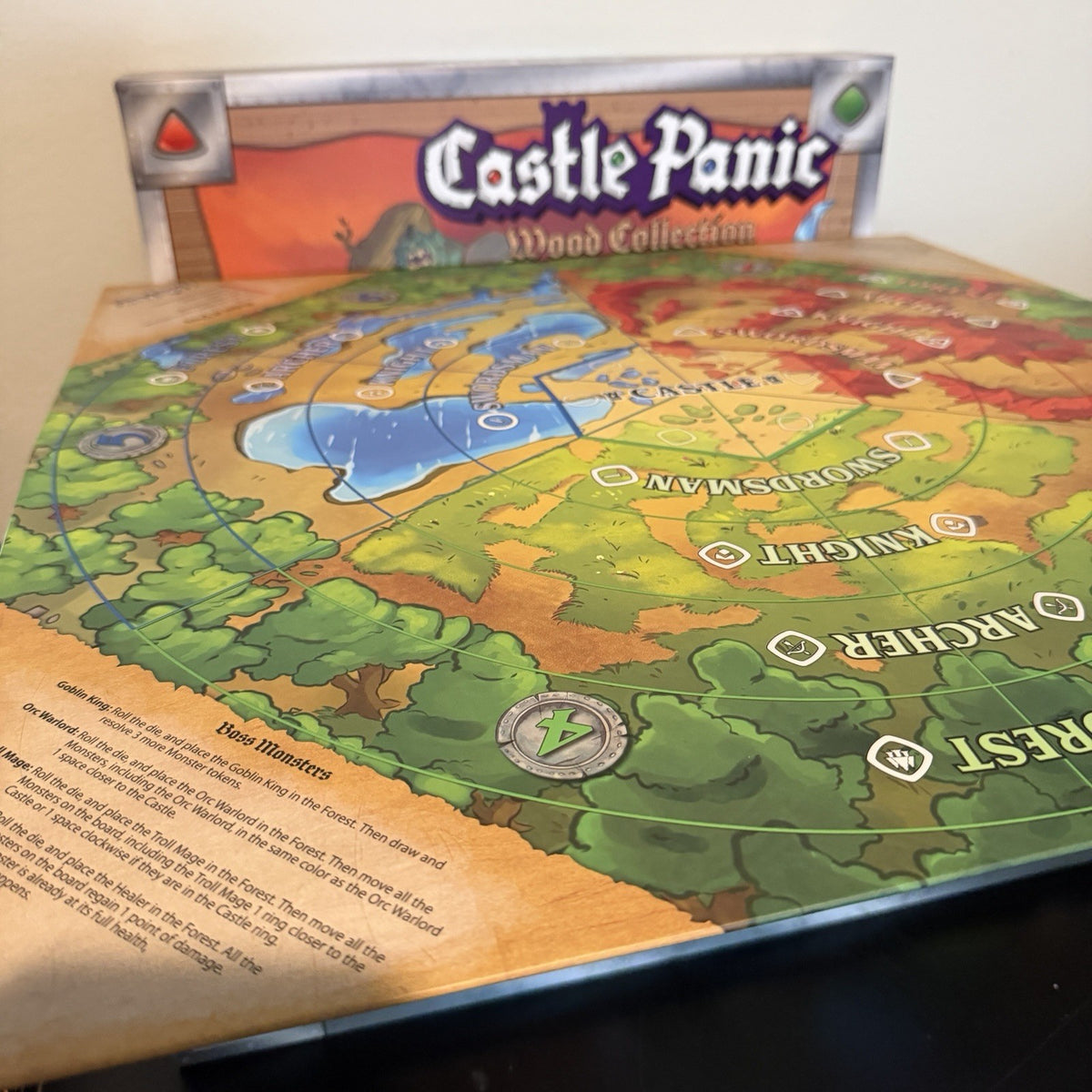 Castle Panic Wood Collection Kickstarter Fireside Games All Expansions