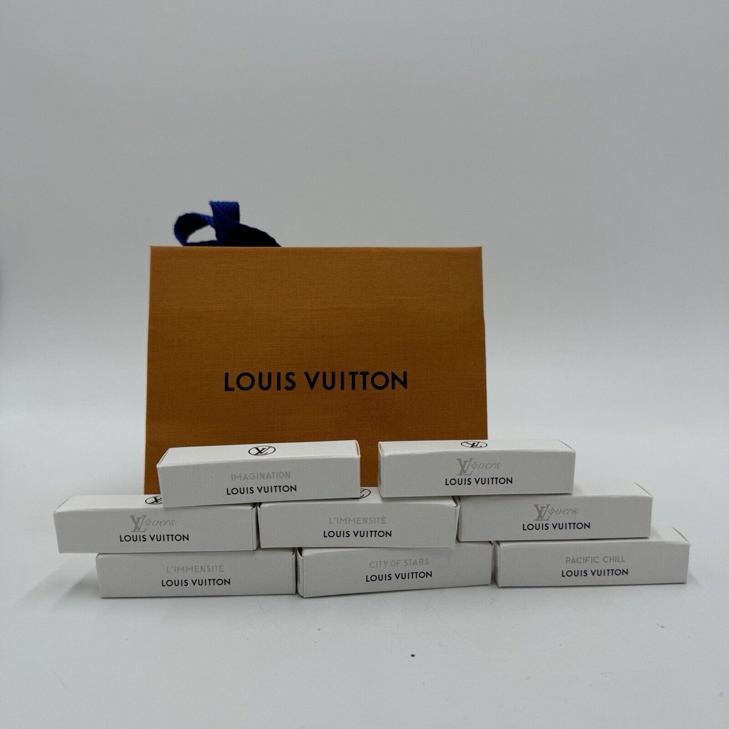 Louis Vuitton Perfume Samples Eau de Parfum 2ml 0.06 FL. OZ 6 Samples Lovers Bag