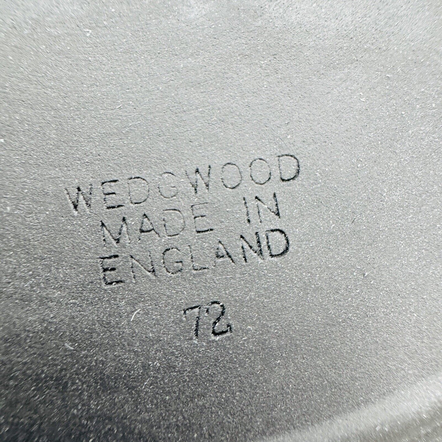 Wedgewood Plate Black Basalt  Gold Trim 6.5” 1972 Munich Olympics Vintage