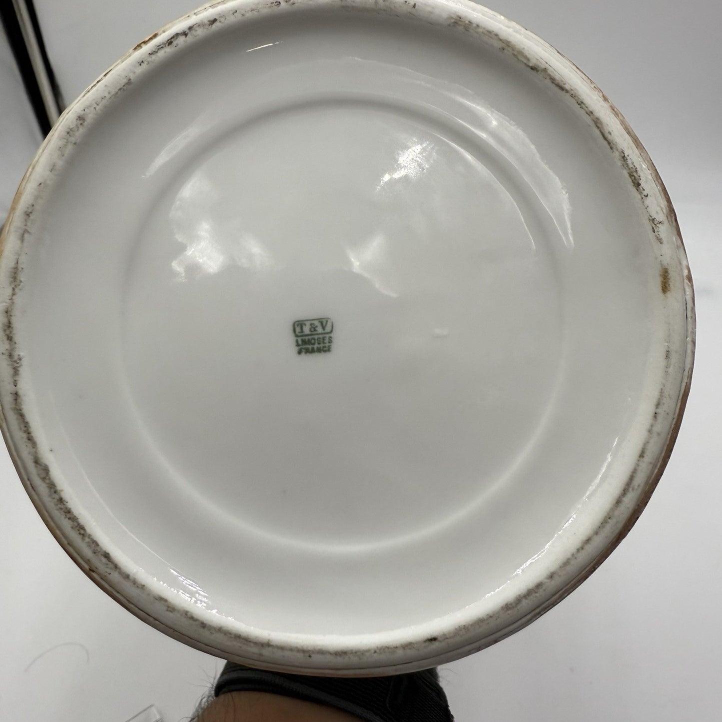 T&V Limoges France Hand Painted Pitcher Signed By Woodrow 1899 14.5” Donkey