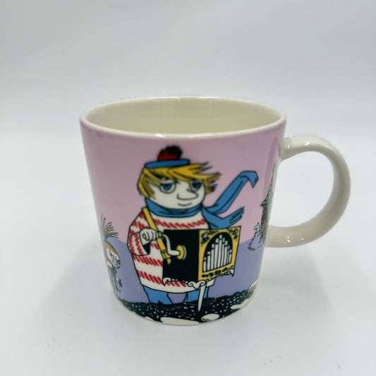Moomin Tooticky Violet Little My and Moomin Coffee Mug By Arabia Porcelain