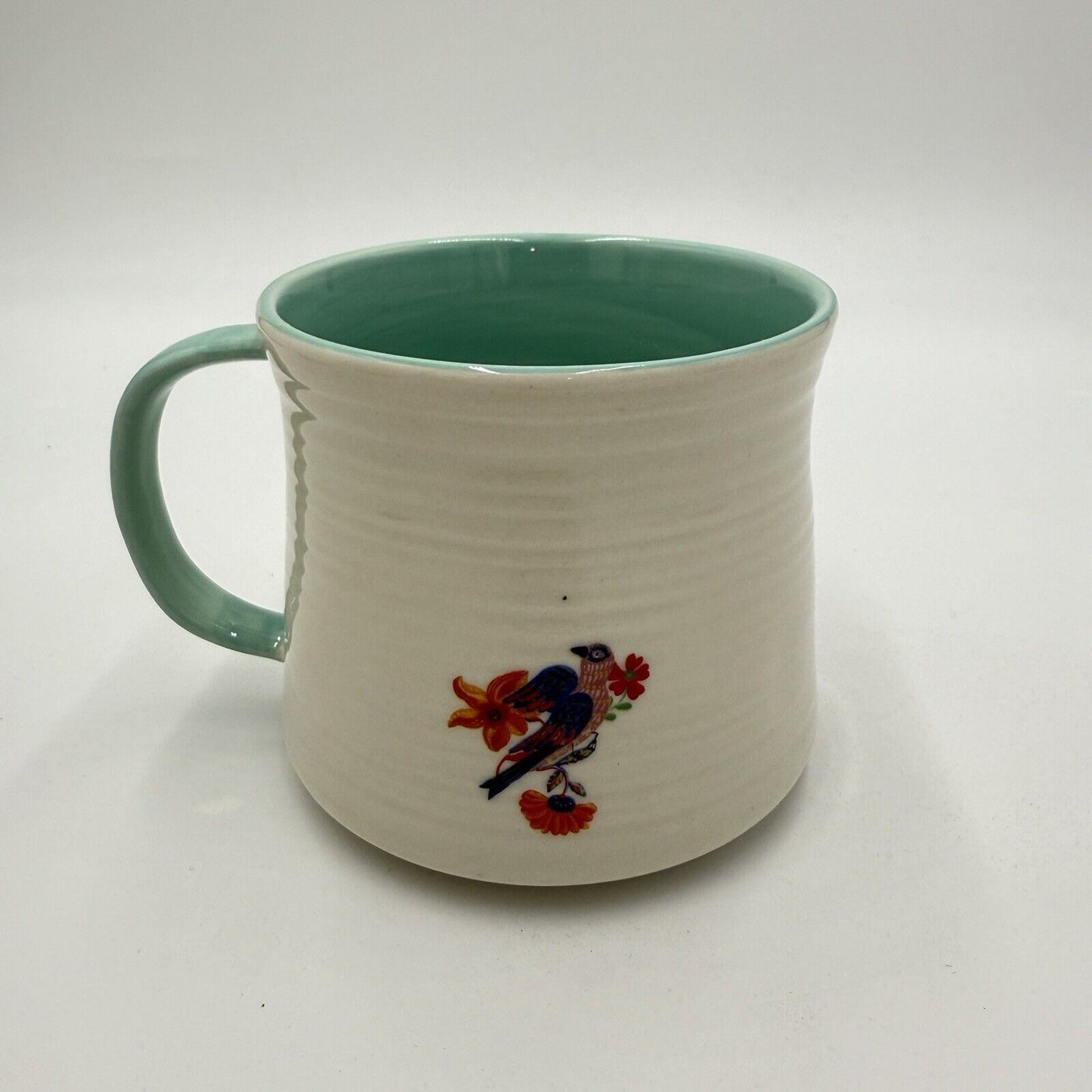 Nathalie Lete for Anthropologie Floral Monogram Letter T Mug 20oz.