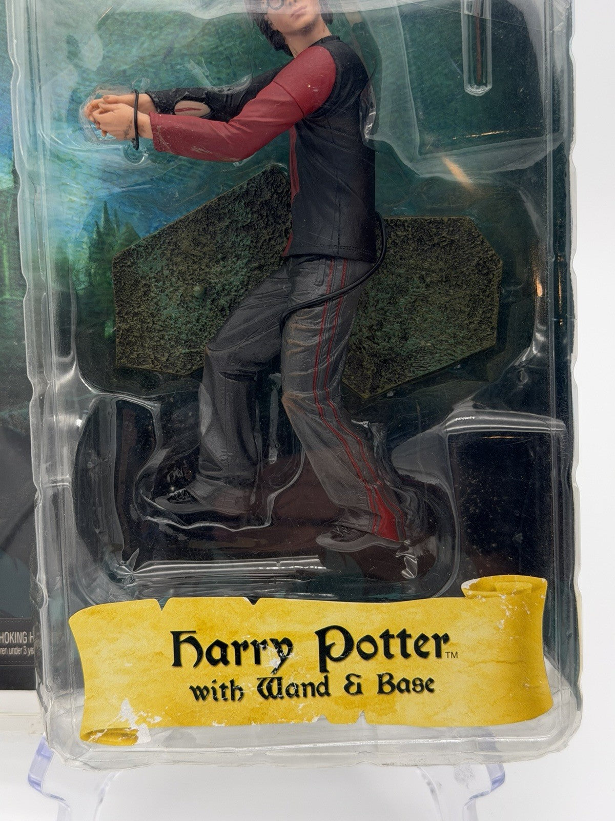 Neca Harry Potter Series 1 Action Figurine With Wand & Base Reel Toys Sealed