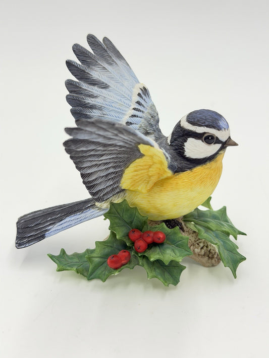 Lenox USA Porcelain Blue Tit European Birds Collection Christmas