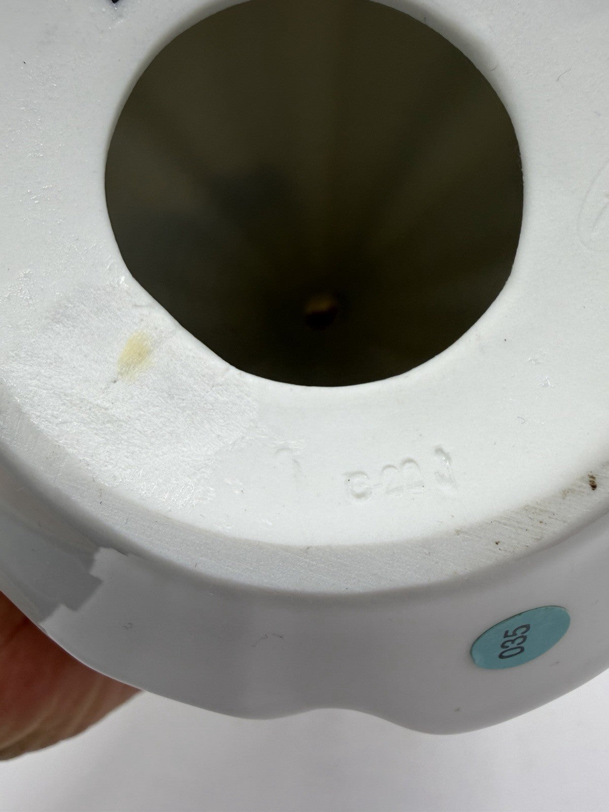 Lladro Spain Porcelain Angel Tree Topper 5876 Angelic Cymbalist 7.2”H Figurine