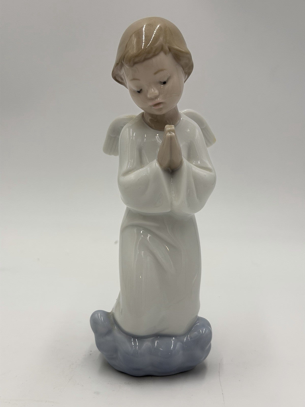 NAO by LLADRO Spain  Porcelain Celestial Prayer Angel Praying #1426 Figurine