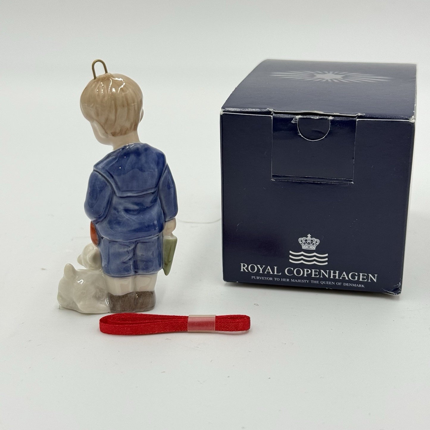 Vintage Royal Copenhagen Denmark 2000 Hans ornament Porcelain Figurine Christmas