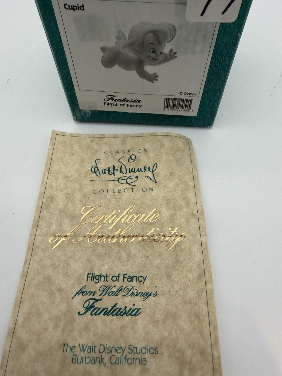 WDCC Disney Fantasia Flight of Fancy Cupid Ornament Christmas Porcelain