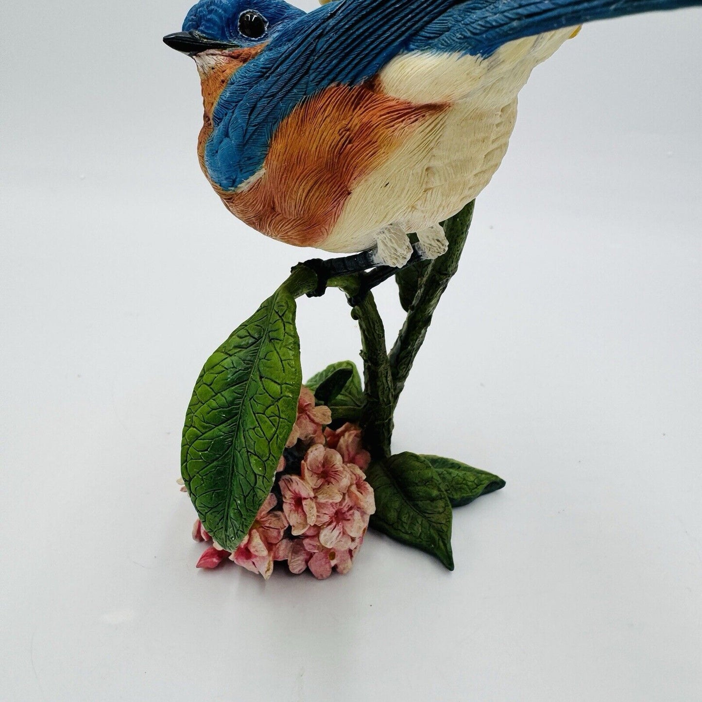 The Danbury Mint Summer’s Song Blue Bird Figurine By Bob Guge Vintage