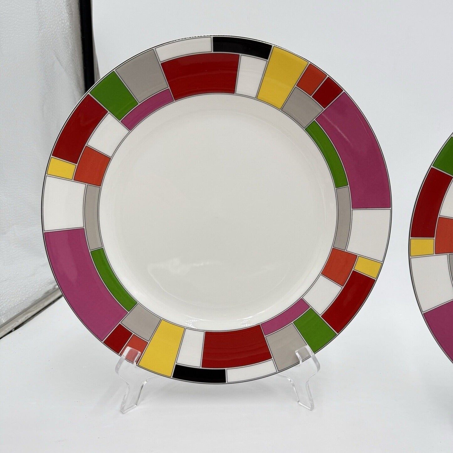 Lenox Kate Spade New York Gramercy Park Collection Irving Place 2 Dinner Plates