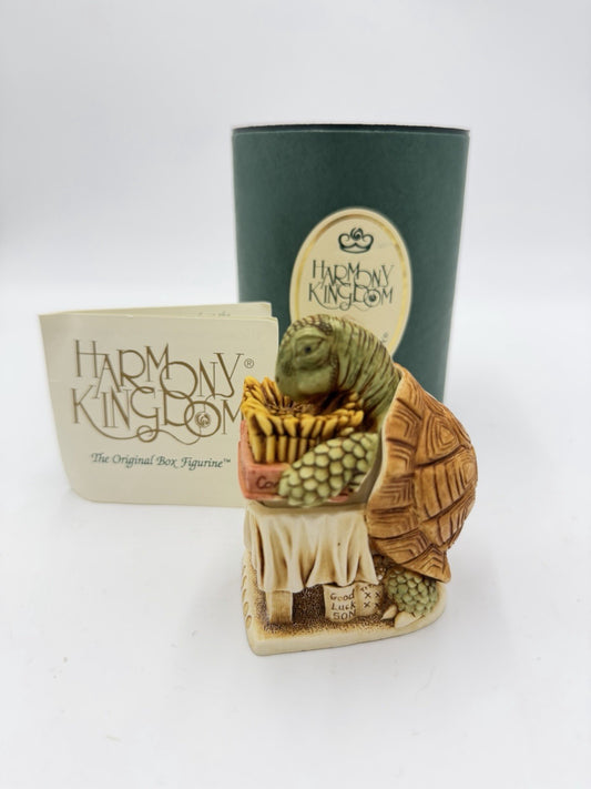 Harmony Kingdom Wishful Thinking Turtle 150th Birthday Trinket Box Figurine UK