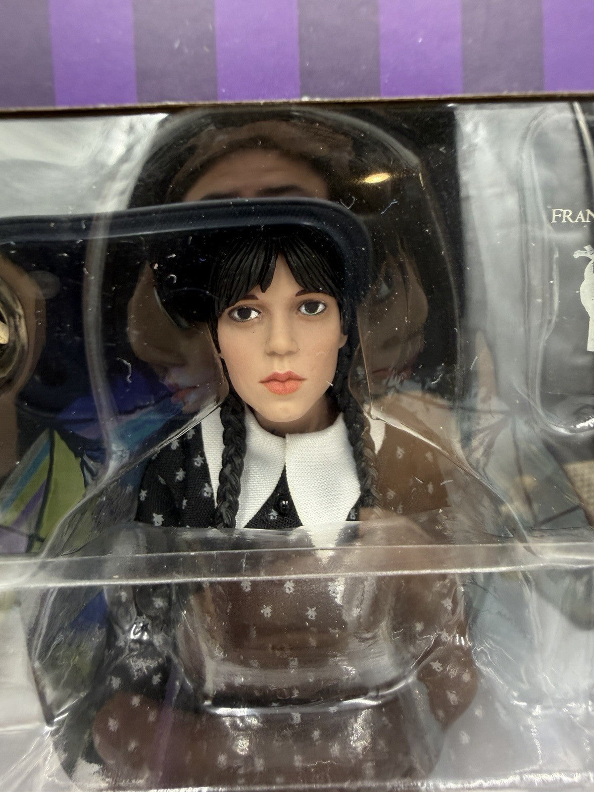 NECA Toys Wednesday Addams Clothed Action Figure Classic Dress Sealed NIB