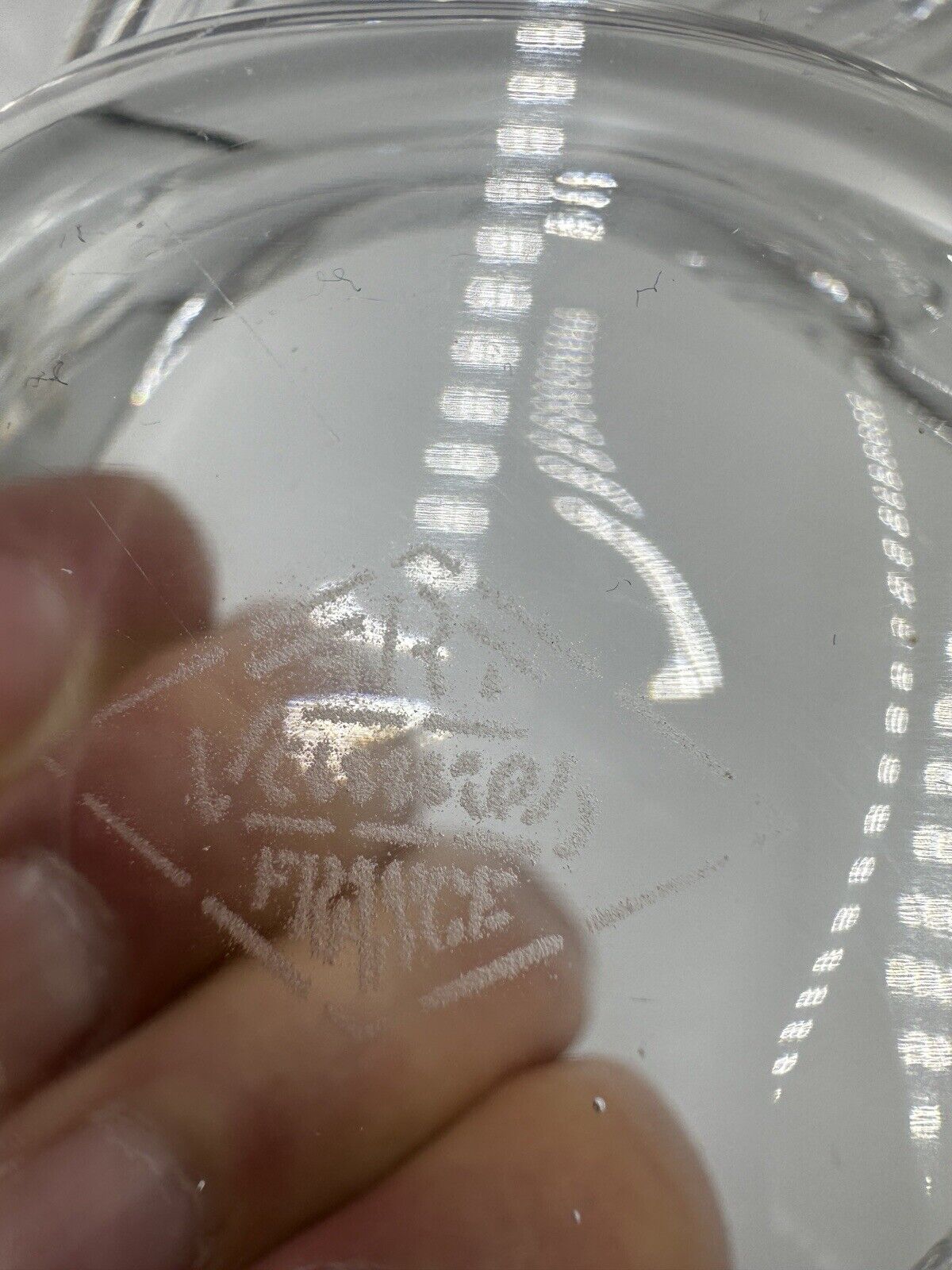 Fish Shaped Candy Trinket Art Vannes France Crystal Ring Dish 2”H x 6.5"L