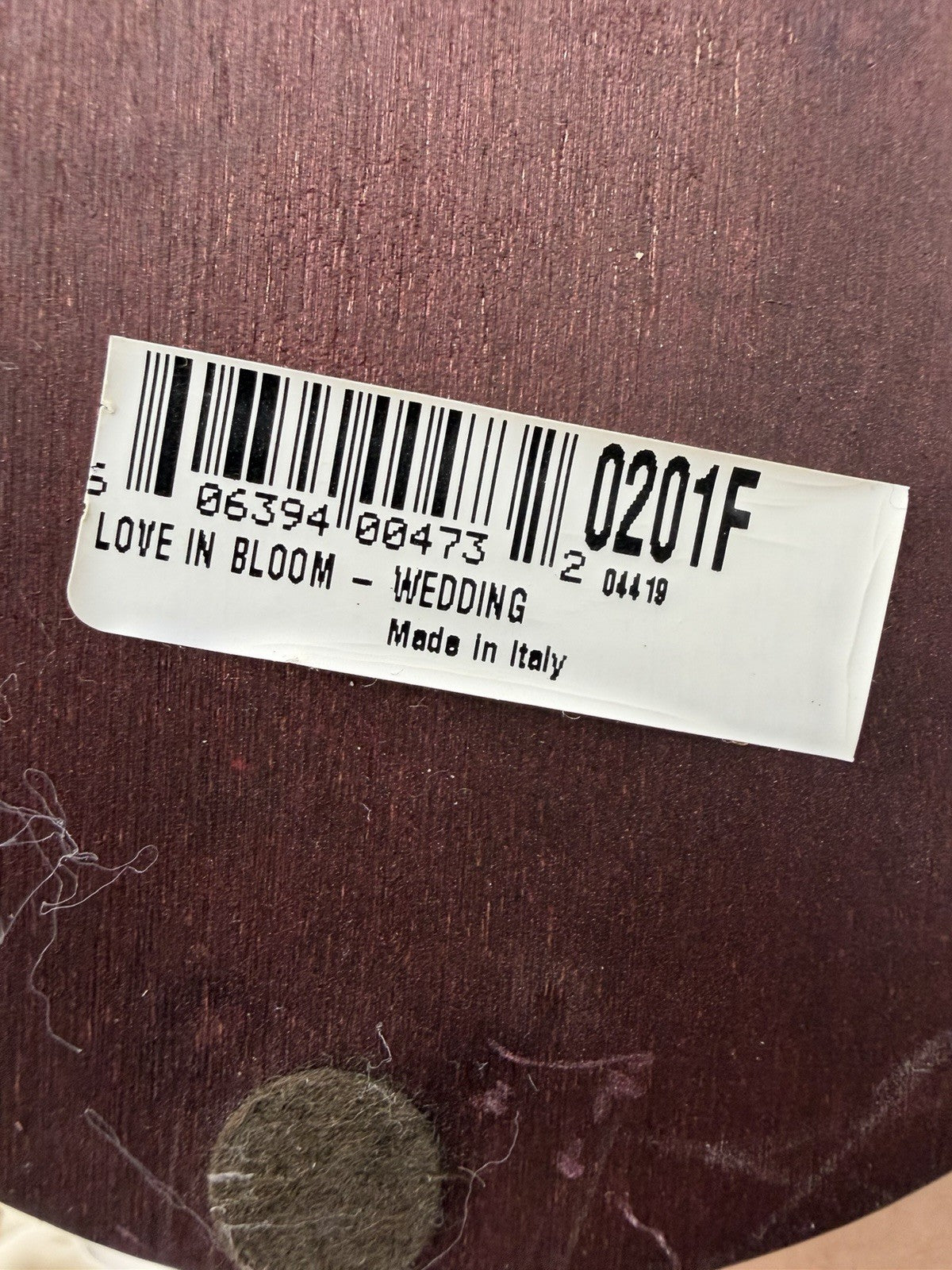 Vtg Giuseppe Armani Italy Figurine Florence Love In Bloom Sculpture Bride &groom