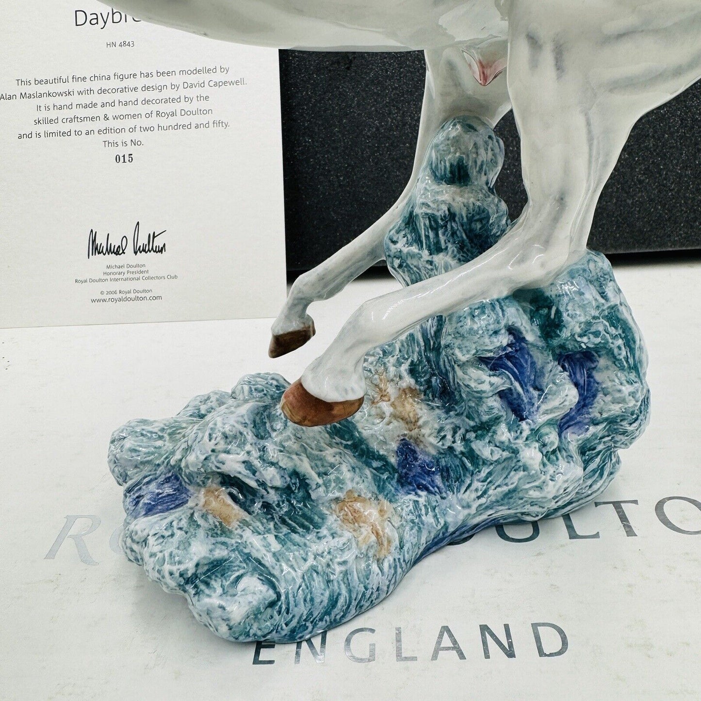 Royal Doulton Porcelain Horse Prestige Daybreak HN 4843 Limited Sculpture 15/250