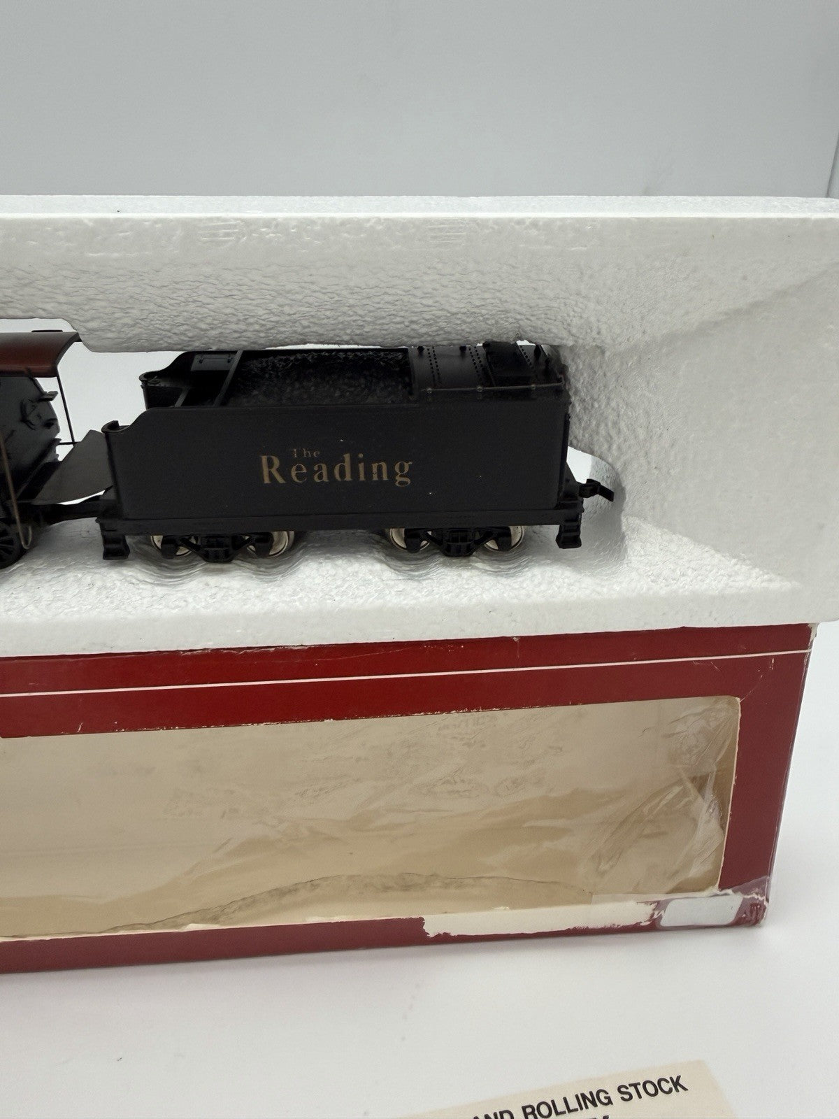 HO Scale Mantua 323-21 Pacific Camelback 4-6-2 Reading Train Locomotive Vintage