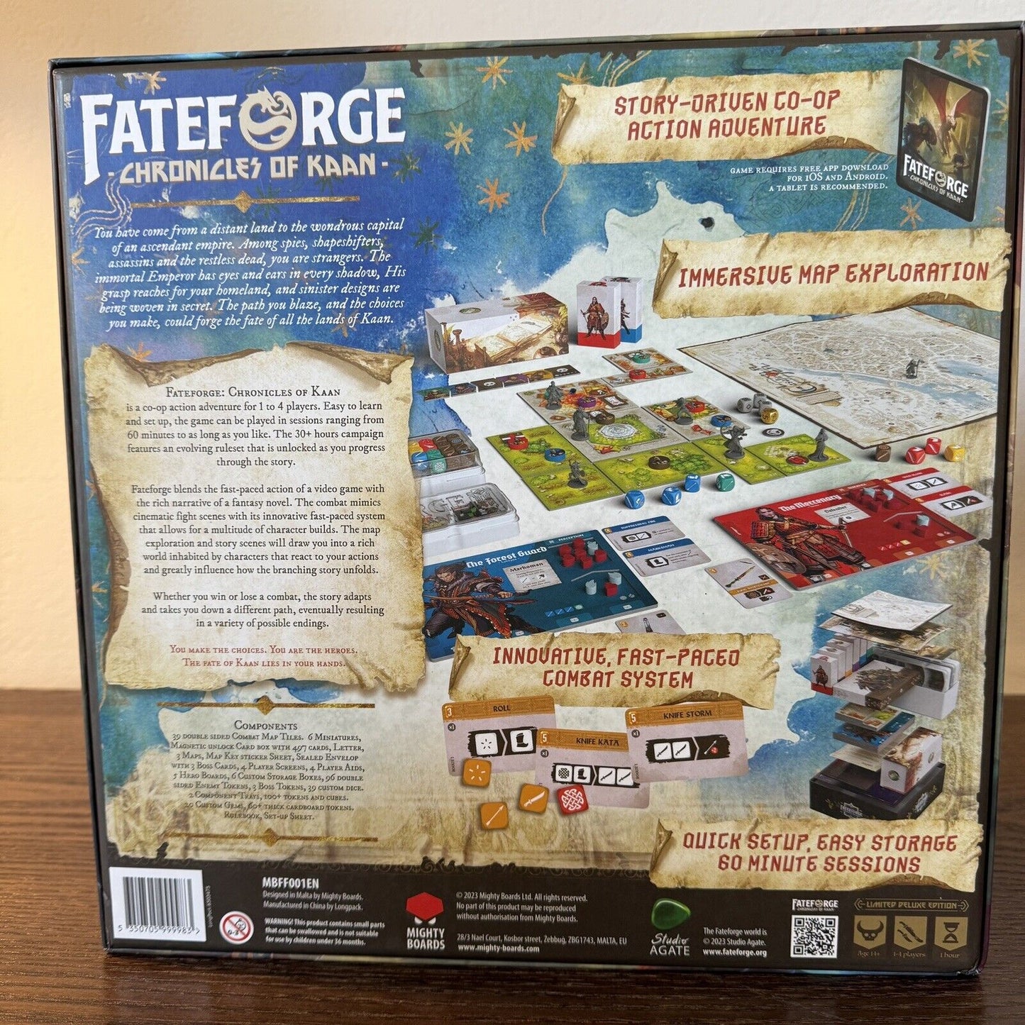 Fateforge: Chronicles of Kaan Limited Deluxe Edition Painted Miniatures Co-op