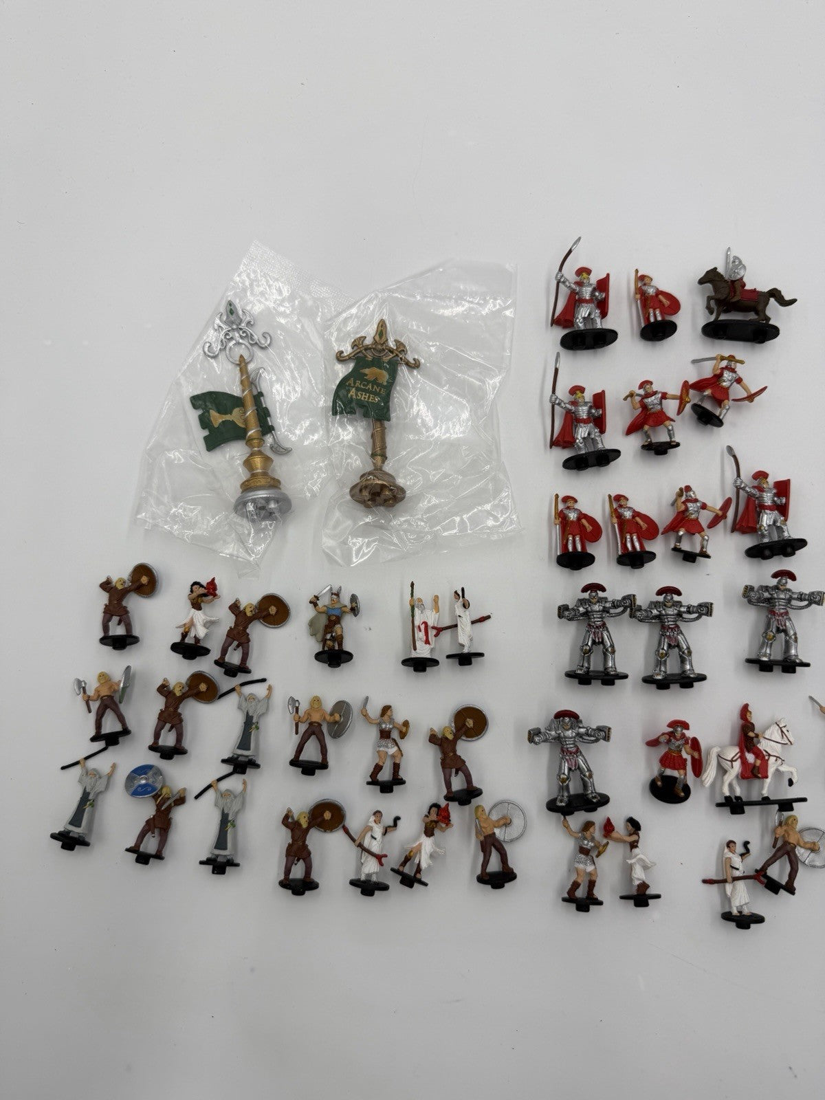 Arcane Legions Mini Figurines Romans Ancient Warriors 55 Pieces Lot Hand Painted