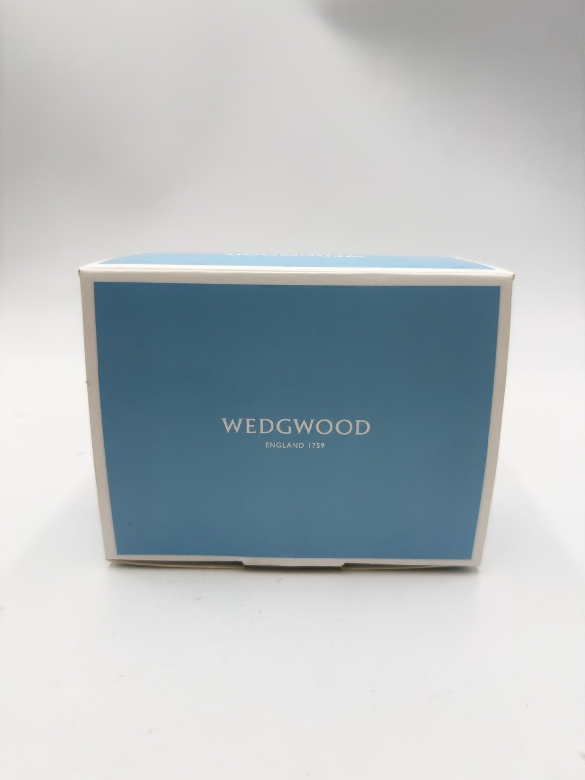 Wedgwood Jasperware Blue Miniature Vase Christmas Ornament Boxed