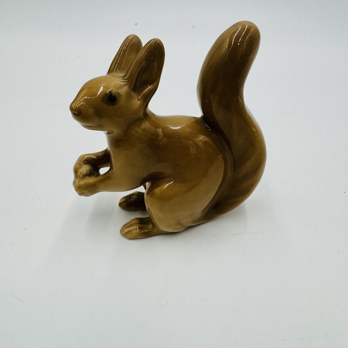 Vintage Bing & Grondahl Porcelain Squirrel Figurine #2177 by Svend Jespersen