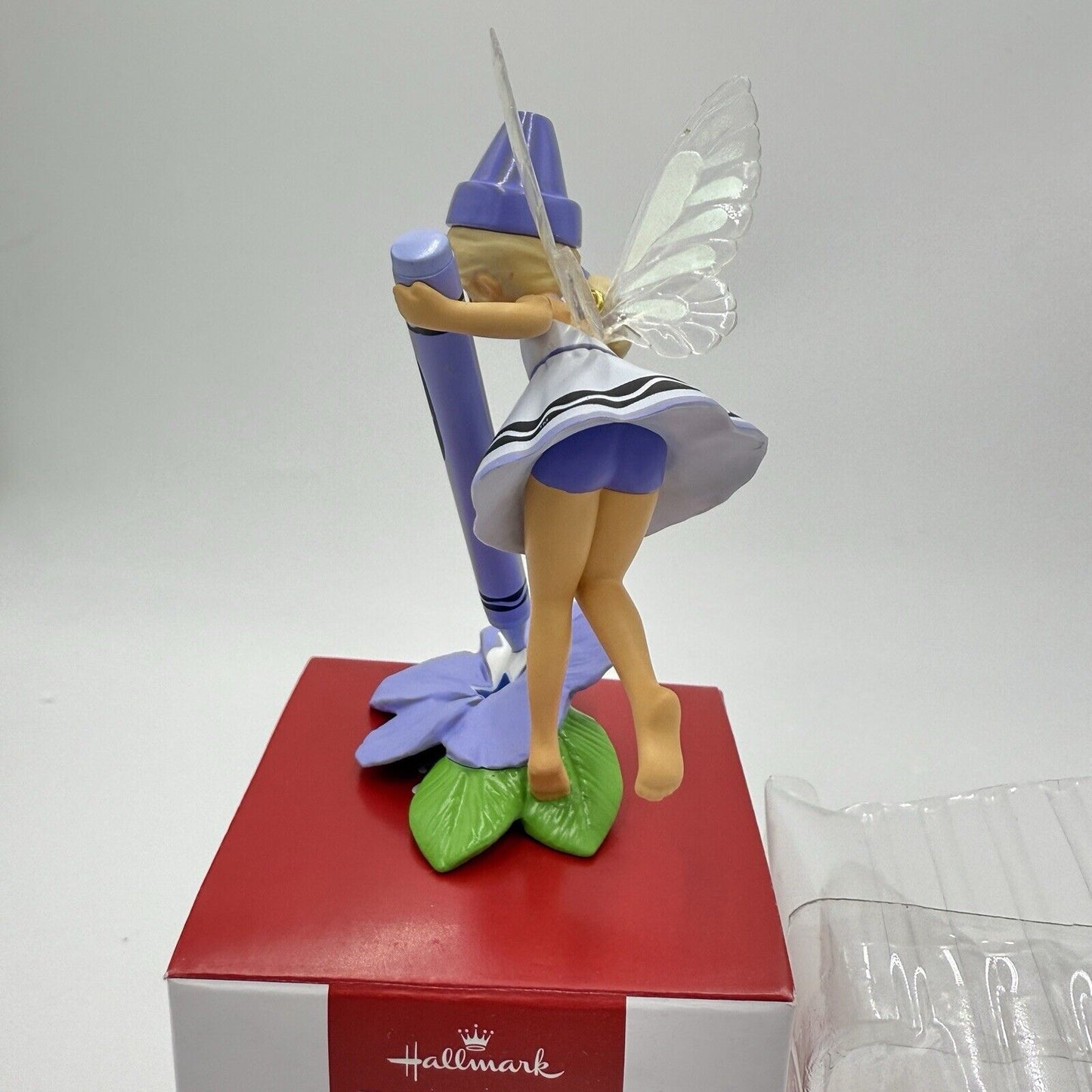 Hallmark 2023 Ornament PERIWINKLE FAIRY CRAYOLA Christmas Box