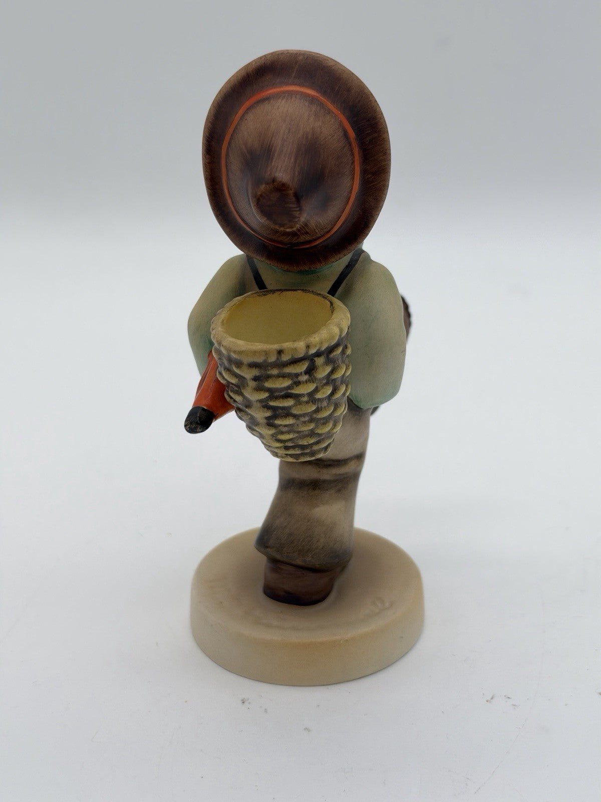 Hummel Goebel 1949 Mark Globe Trotter Boy Painted Figurine Porcelain Antique