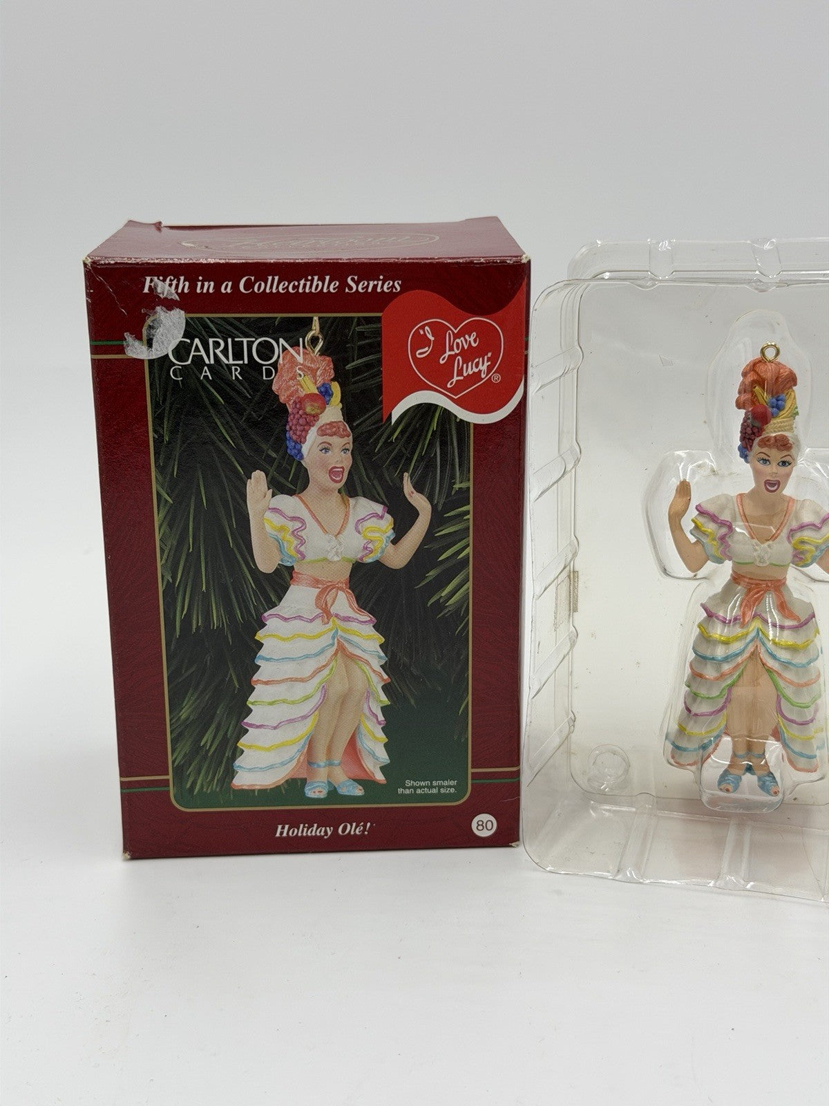 Carlton Cards I Love Lucy Christmas Ornament Heirloom Collection #80 Holiday