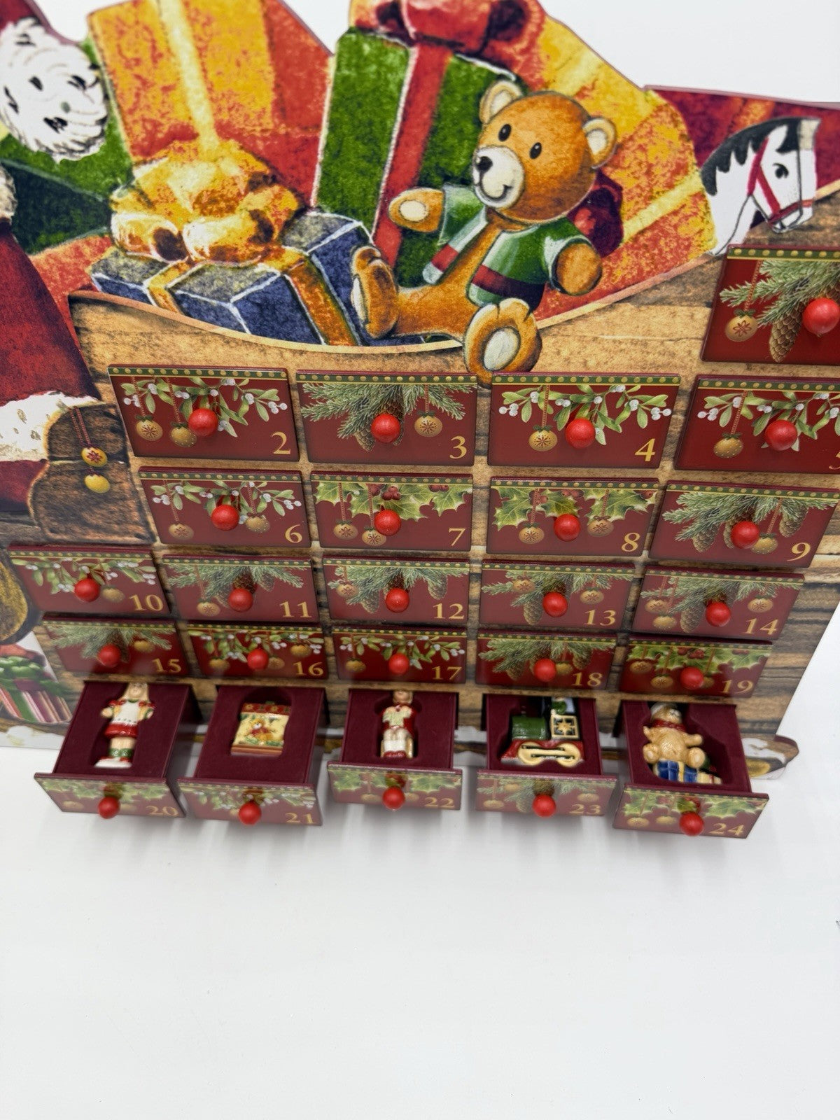 Villeroy & Boch Mettlach Nostalgic Ornaments Advent Calendar Christmas Porcelain