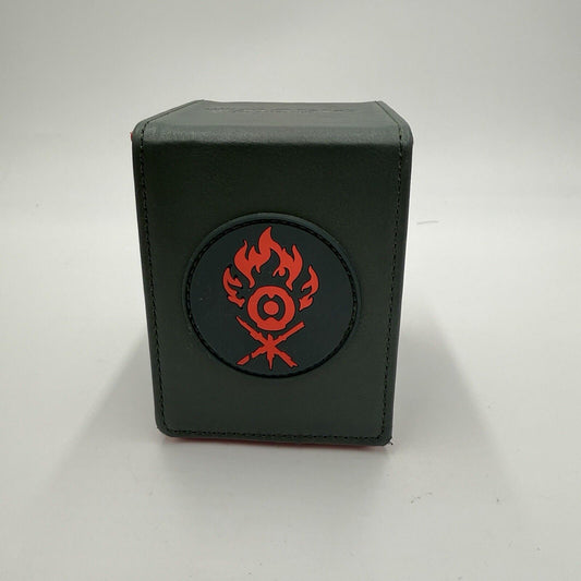 Magic The Gathering Alcove Flip Box Magnetic Ultra Pro Green Red Storage