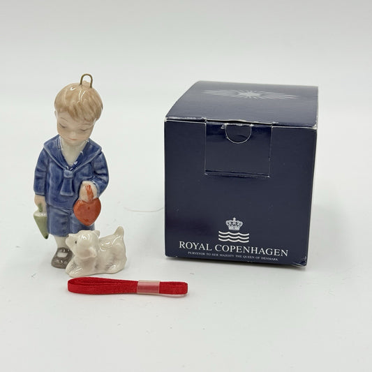 Vintage Royal Copenhagen Denmark 2000 Hans ornament Porcelain Figurine Christmas