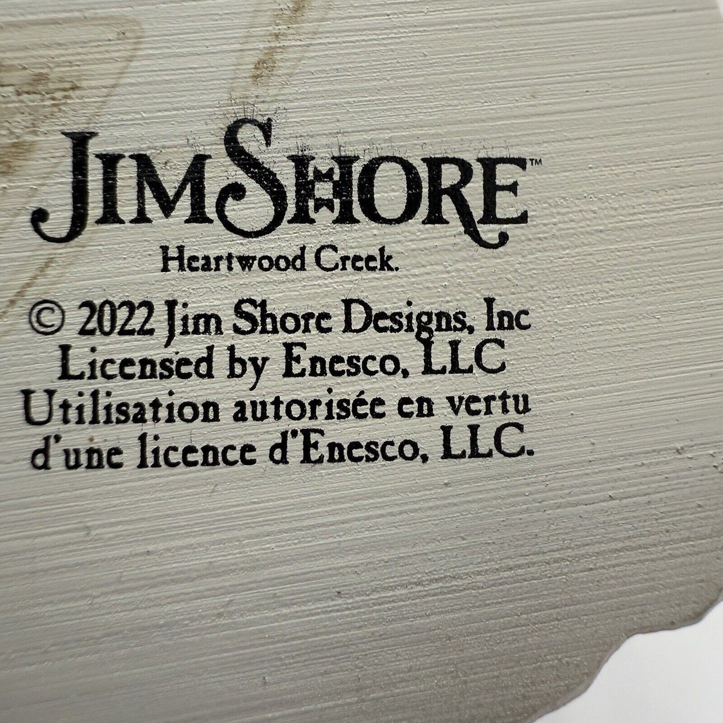 Jim Shore Heartwood Creek - White Woodland 2022 Dated Christmas Ornament