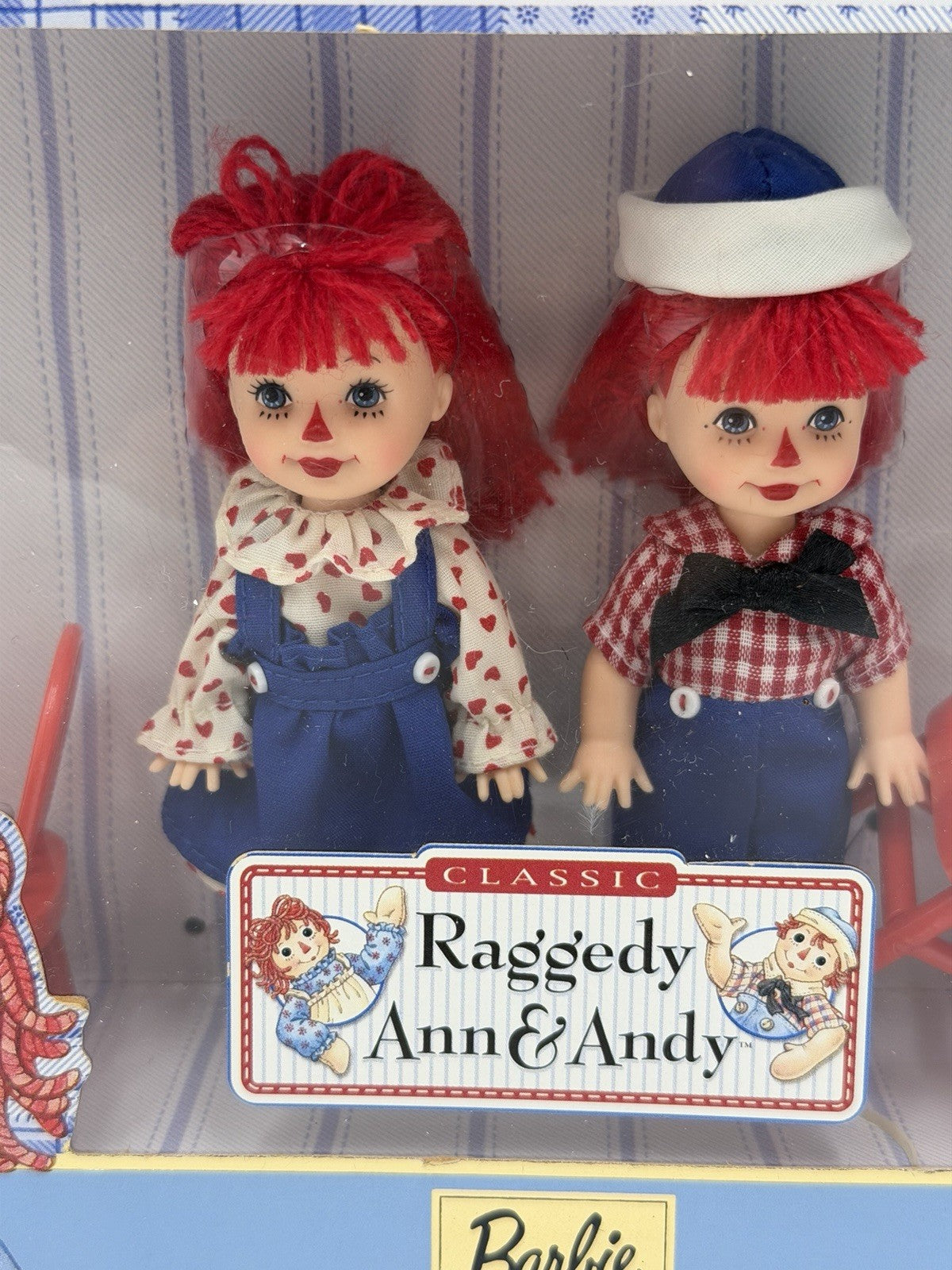 Barbie Raggedy Ann & Andy Tommy & Kelly Storybook Collector Edition Dolls Box