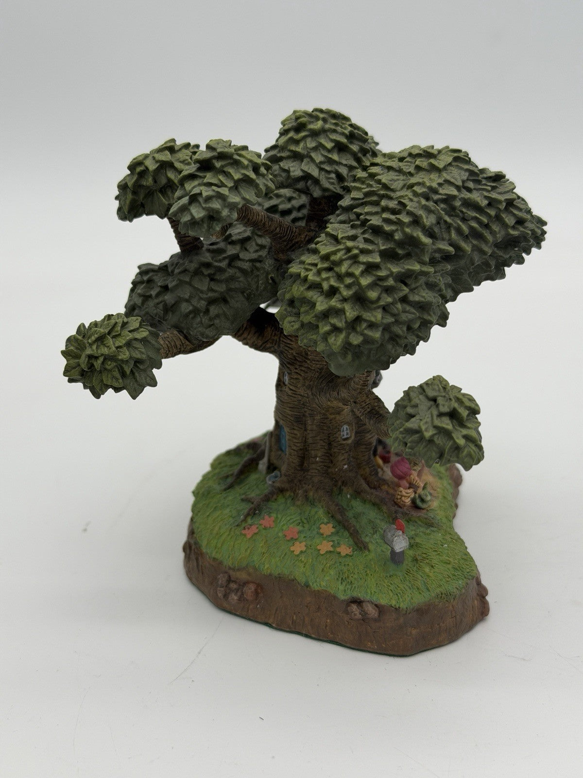 Danbury Mint Disney PIGLET'S HOUSE Winnie the Pooh Tree Figurine 4”H Rare Vtg