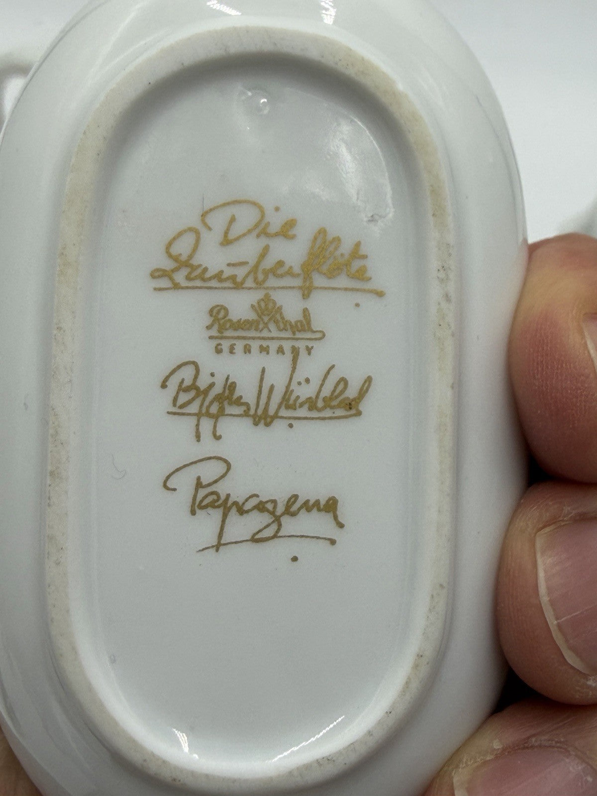 Rosenthal Bjorn Wiinblad Studio Line Romanze Face Head Cruets Porcelain & Tray