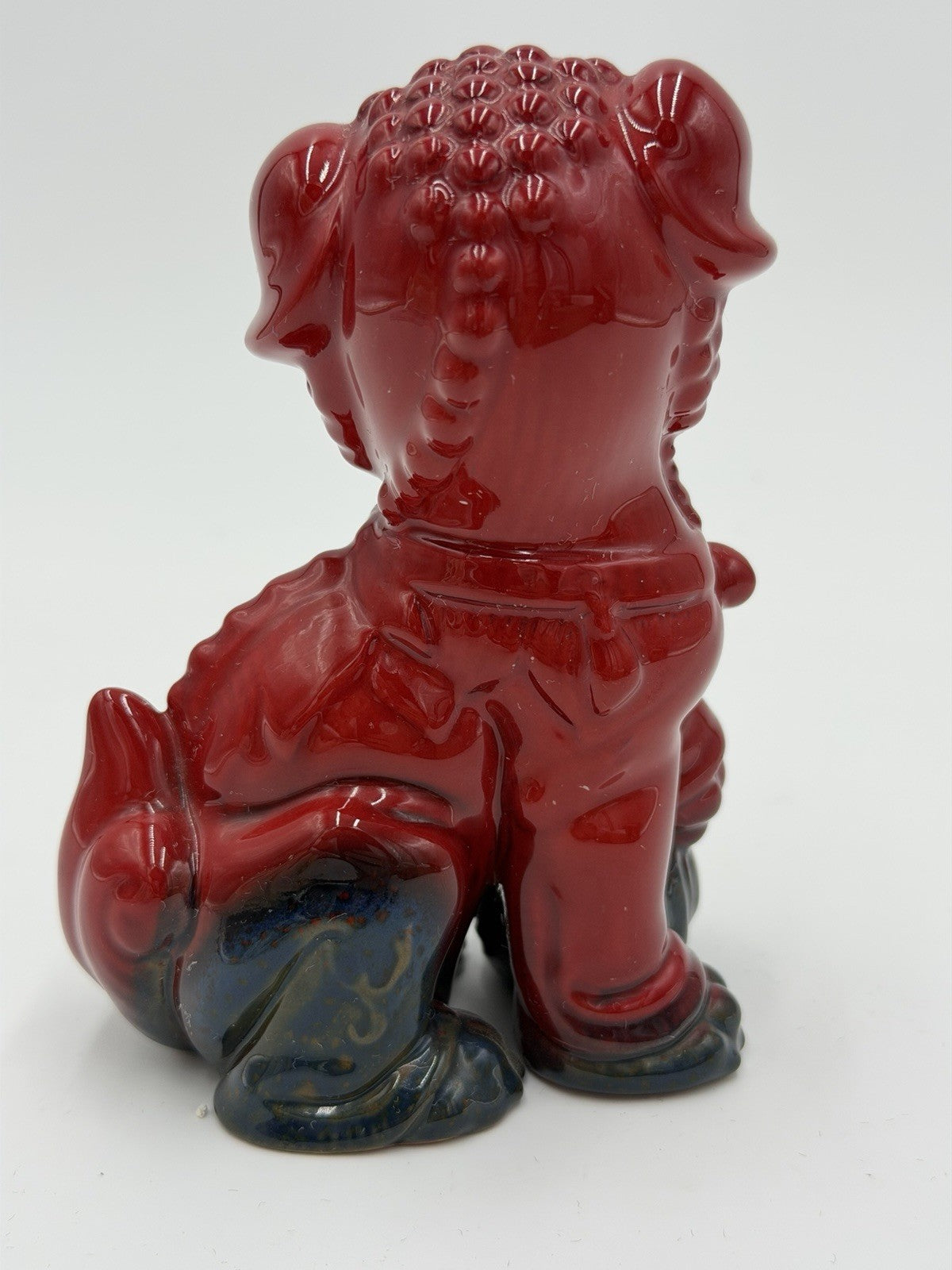Royal Doulton Porcelain England Flambe Dog of Fo 5”H William K Harper 1982 Figur