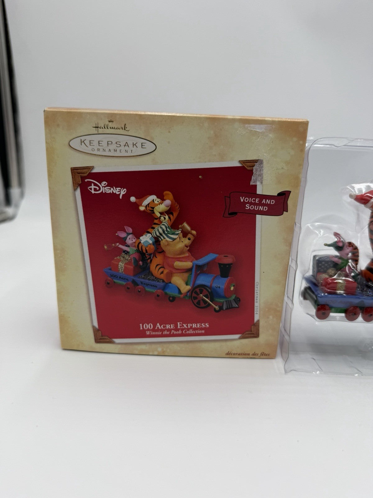 Hallmark Keepsake Disney Winnie The Pooh 100 Acre Express Animated  Ornament