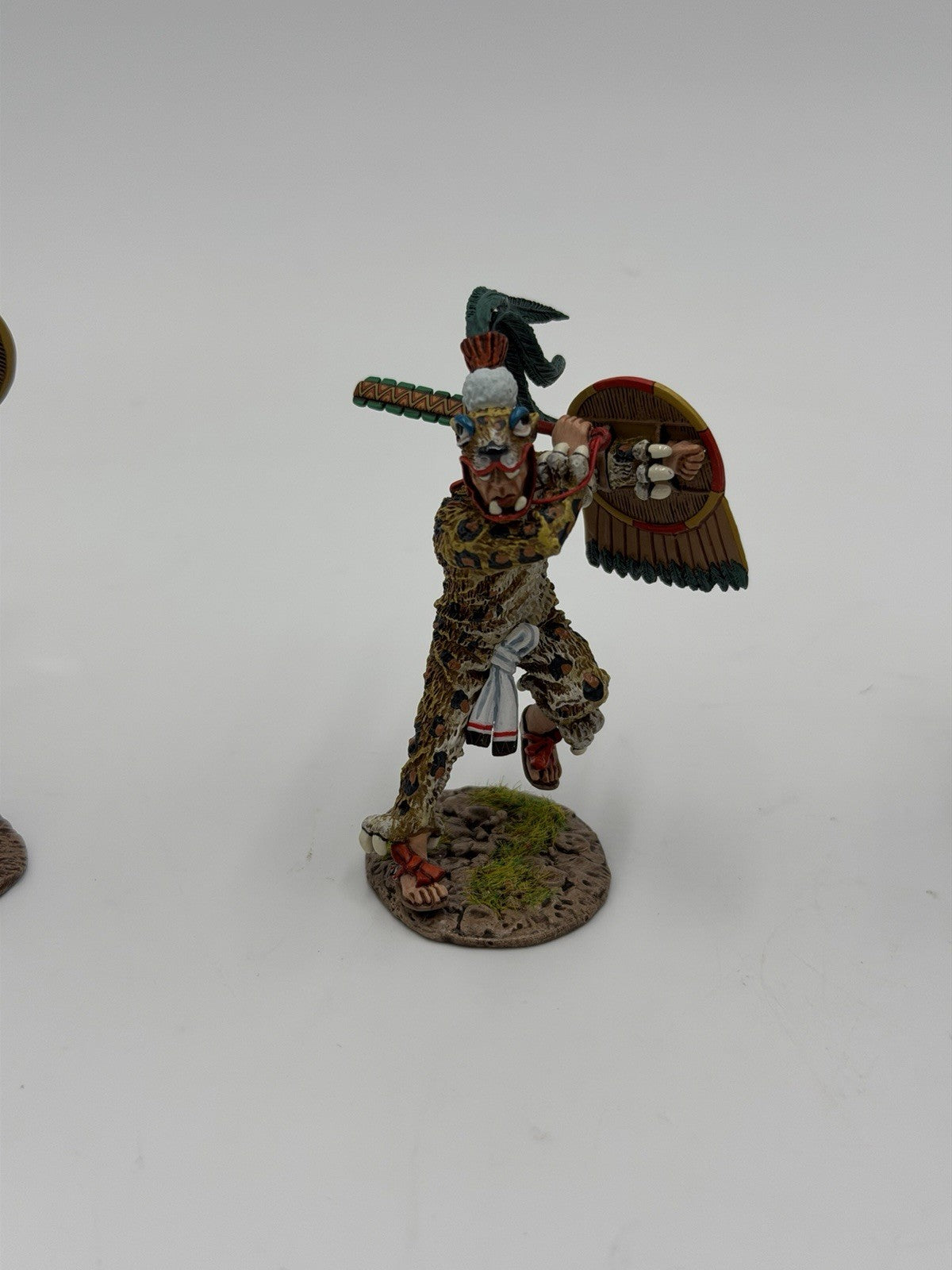 JOHN JENKINS Designs Diecast Painted AZTECS & CONQUISTADORS Soldiers 4 Figurines