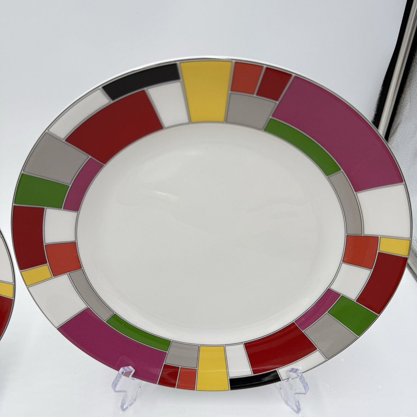 Lenox Kate Spade New York Gramercy Park Collection Irving Place 2 Dinner Plates