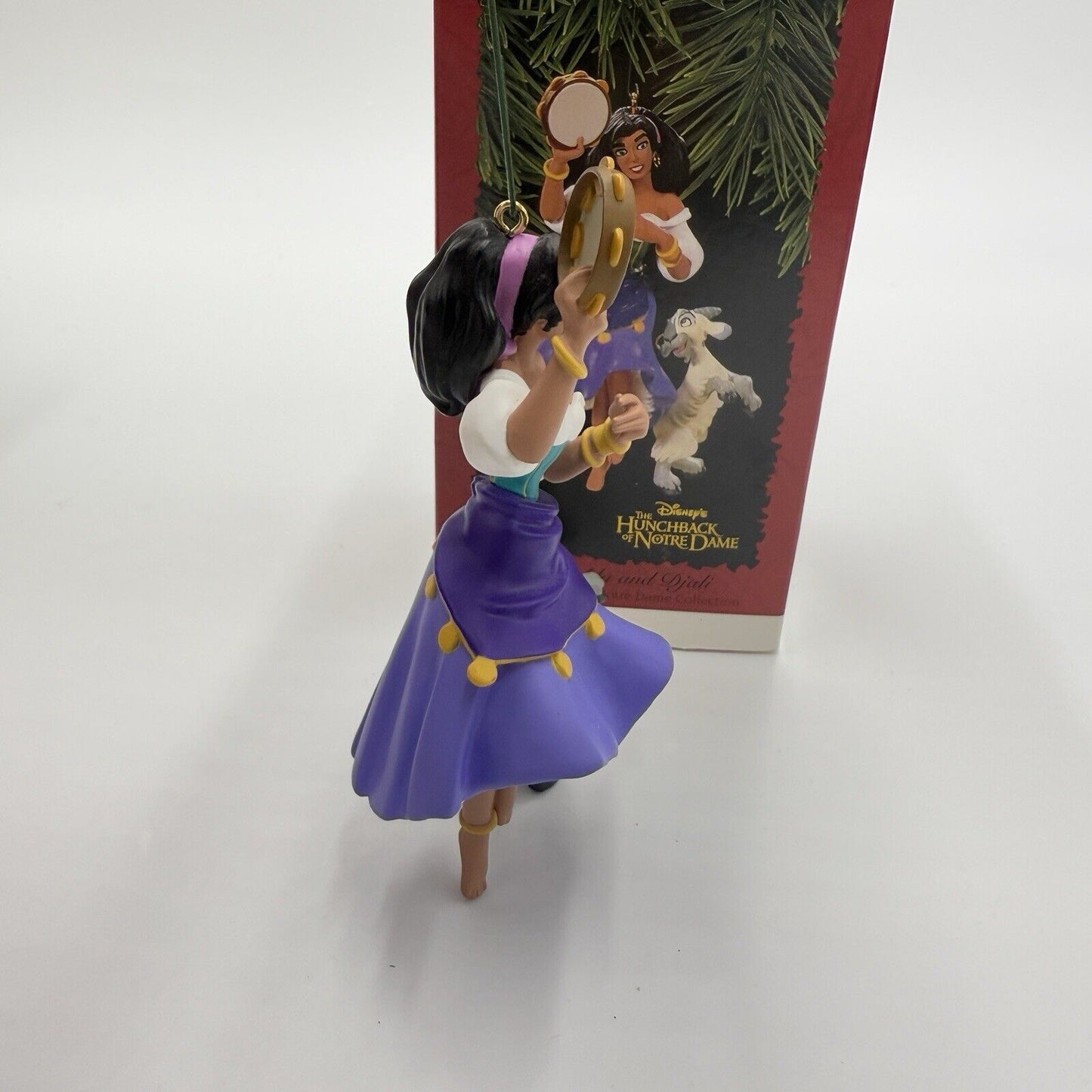 Hallmark Keepsake Esmeralda And Djali The Hunchback Of Notre Dame Ornament 1996