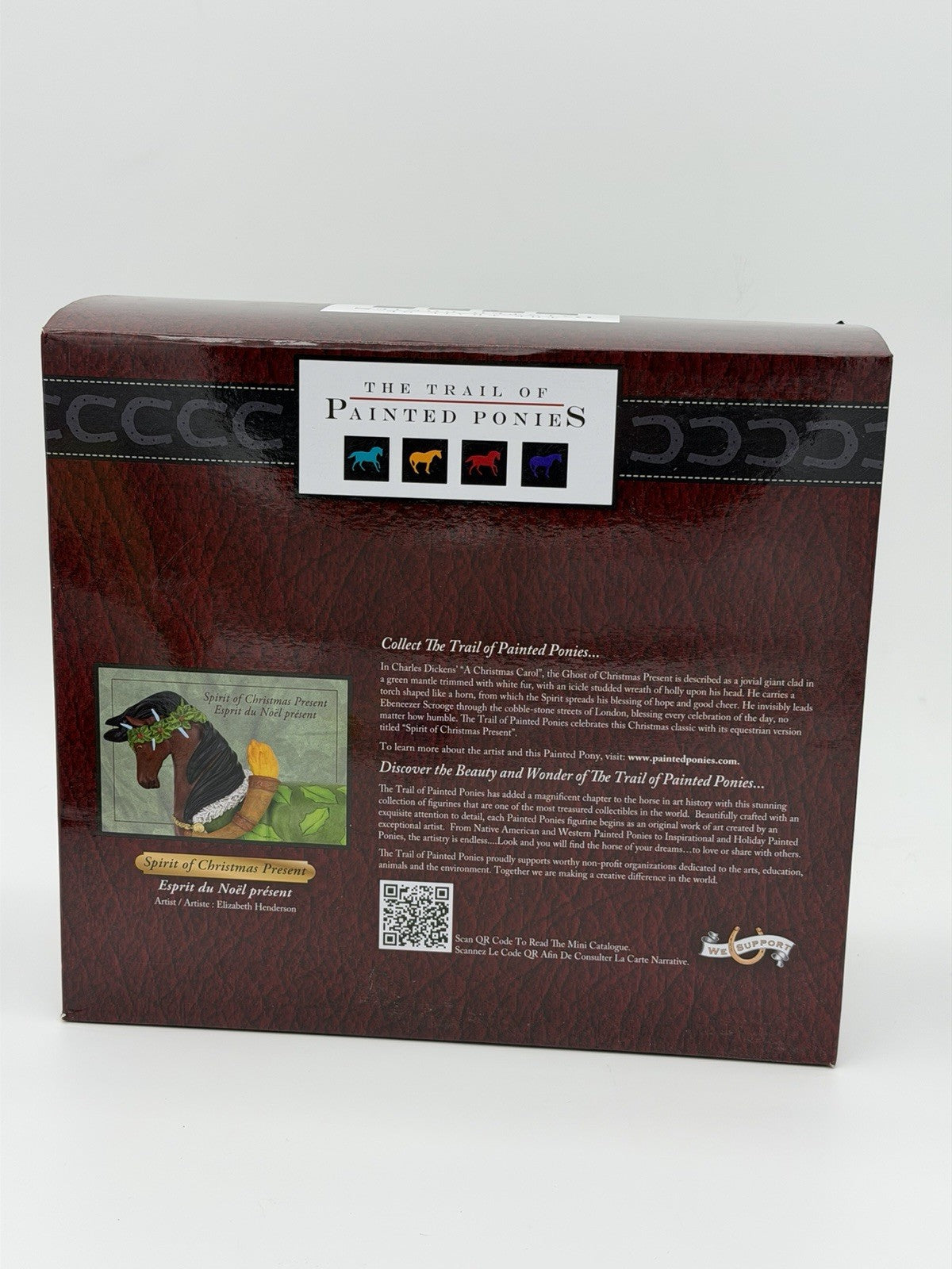 The Trail Of Painted Ponies Spirit Of Christmas Present 2022 Horse Figurine