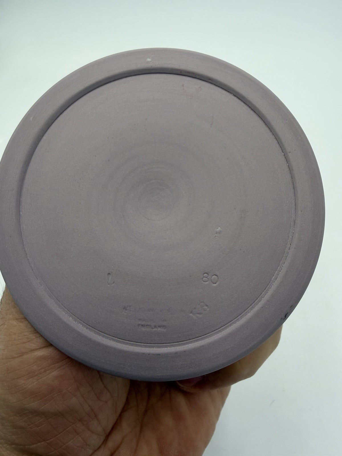 Vintage Wedgwood Jasperware Celadon Lilac & Green Candle Holder England Porcelai