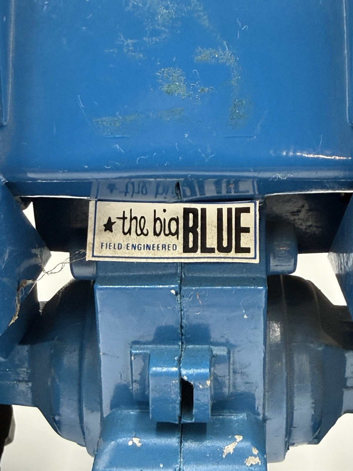 Ertl Ford 9600 Wide Front Duals Cab Die Cast 1:12 Blue Toy Tractor Diecast Vtg