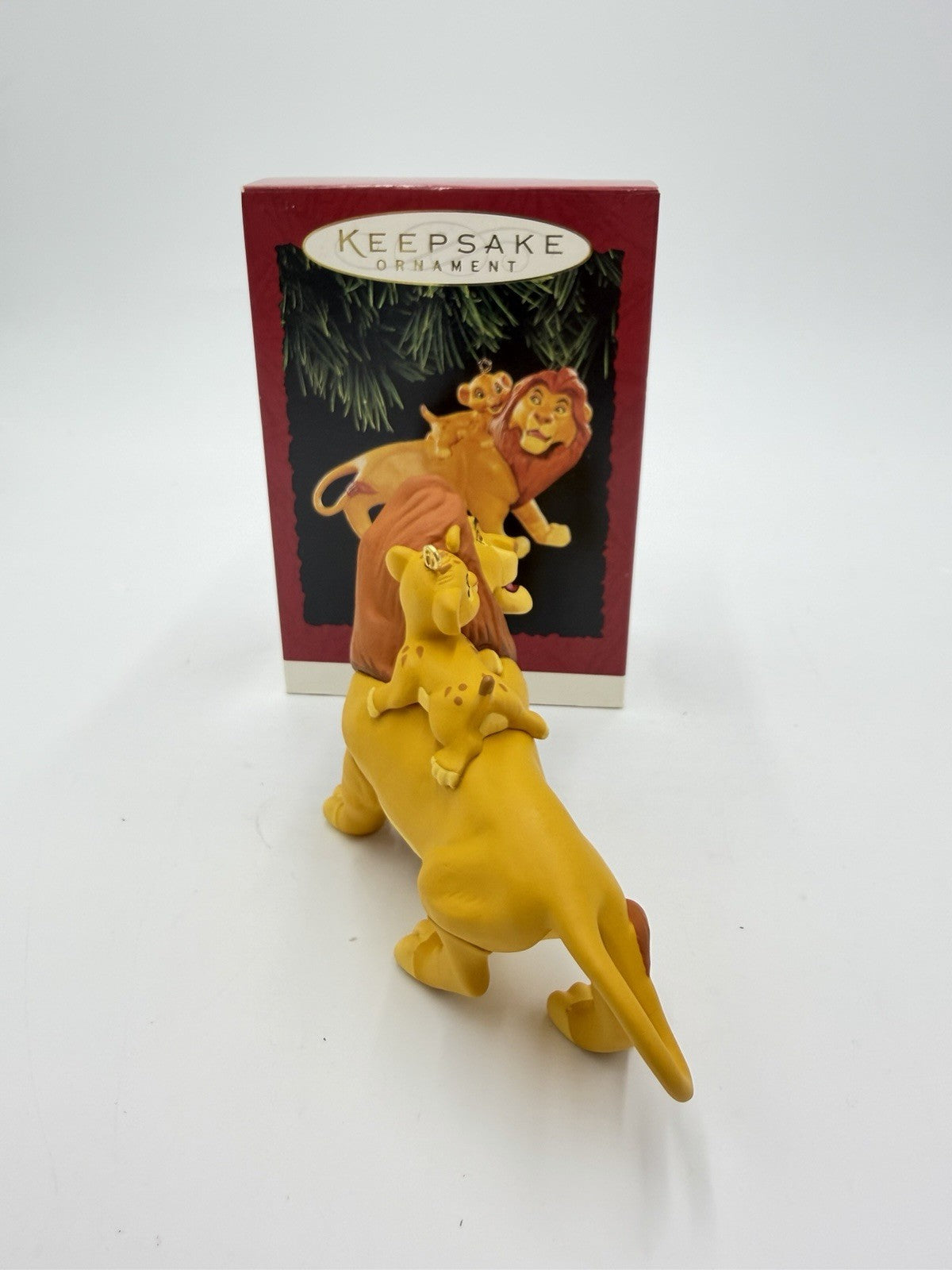 Hallmark Keepsake Christmas Ornament Mufasa and  Simba The Lion King 1994