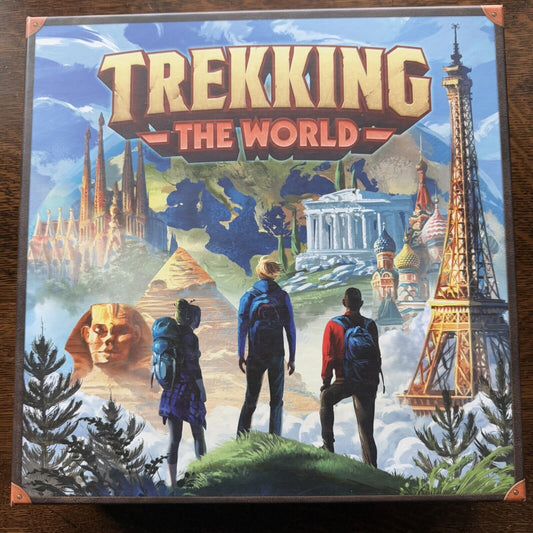 Trekking the World Educational Board Game by Underdog Games 100% Complete