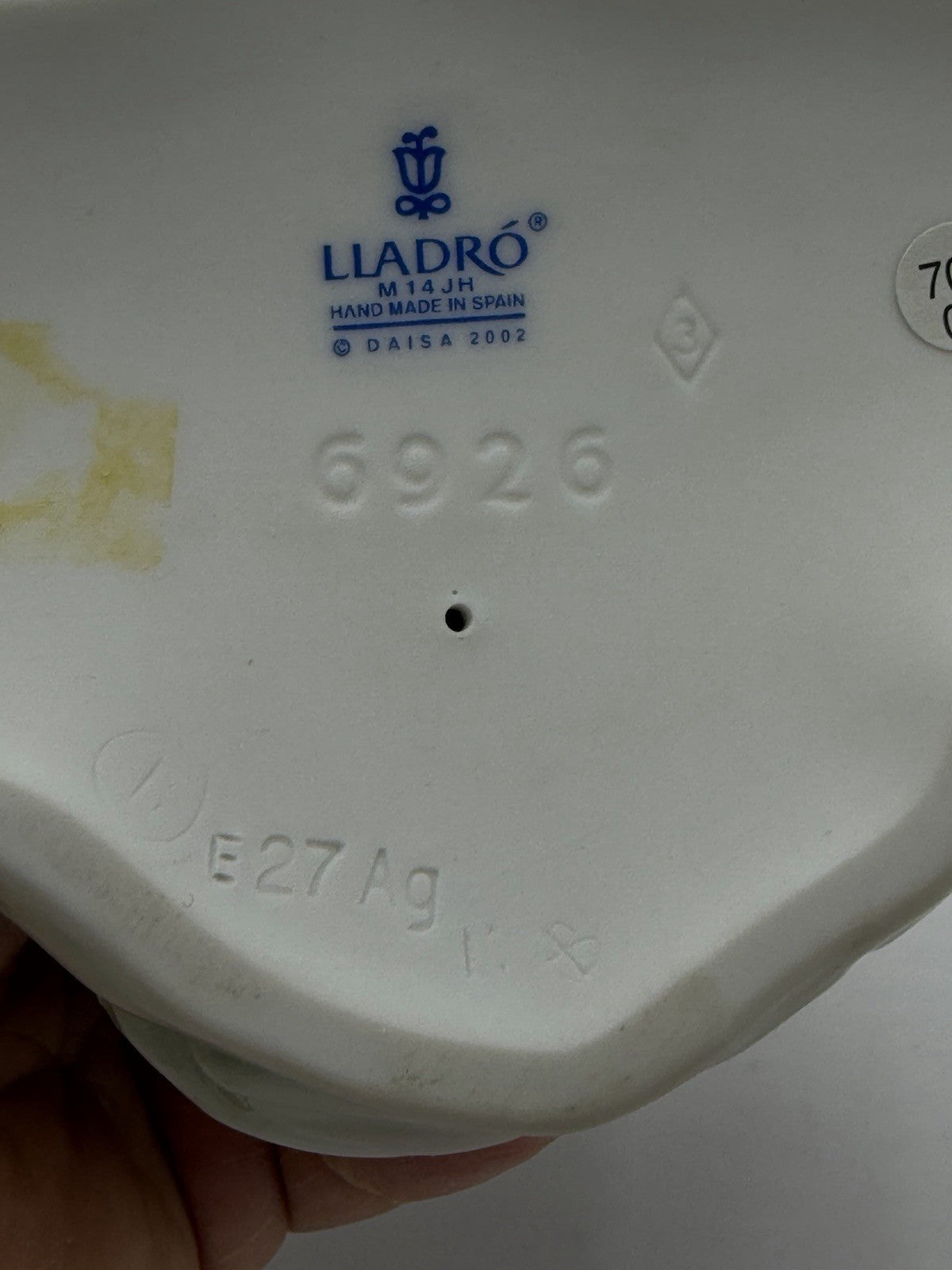 Lladro Spain Porcelain Kingdom of Peace Leopard & Lamb Figurine Vintage # 6926
