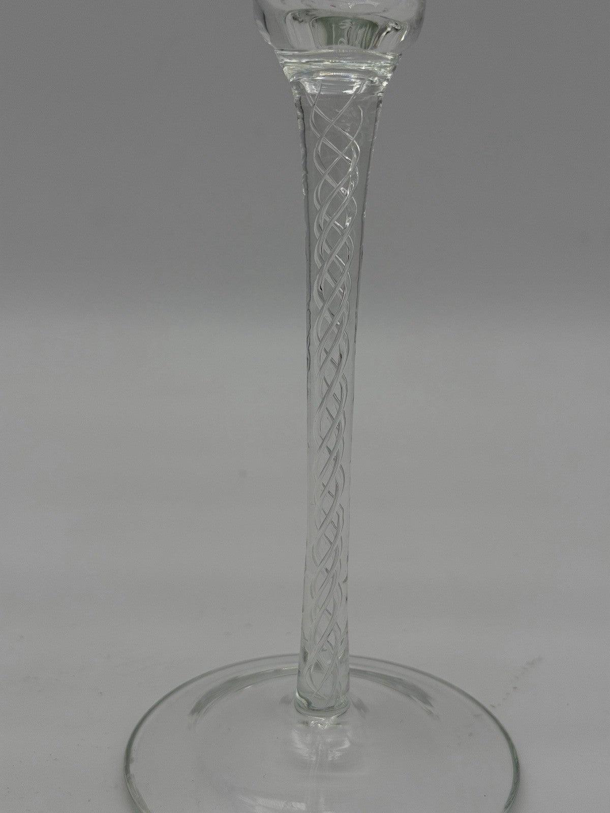 Vintage IONA by Stuart 7.5” Twisted Light Candle Stick Holder Set 2 PCs