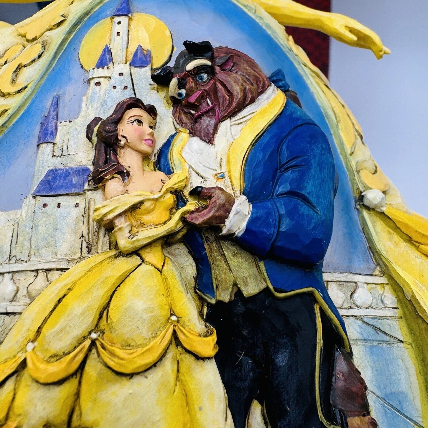 Jim Shore Beauty & the Beast Belle Moonlit Enchantment Walt Disney Showcase Box