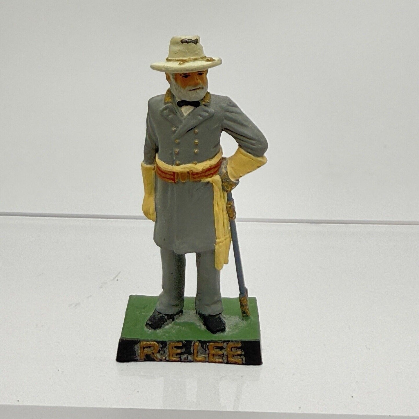 Vintage MiniMen Robert E Lee Toy Metal Soldier 1988 Figurine