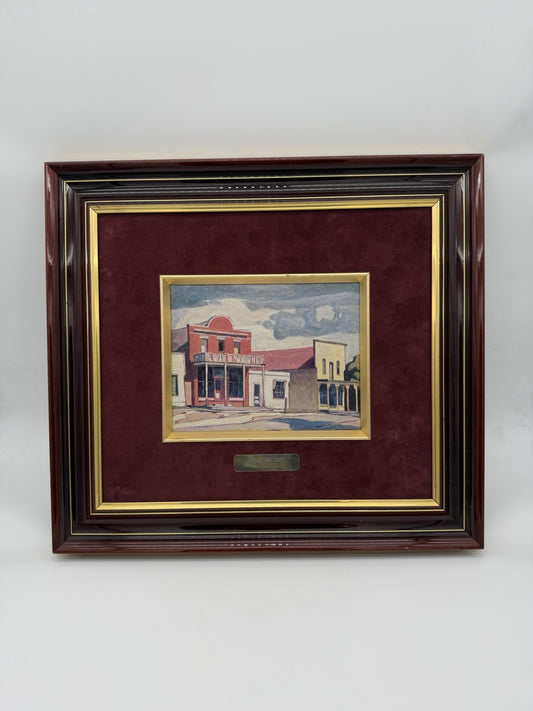 Rare Oil painting Kleinburg by Canadian artist A.J. Casson Close To Home Antique