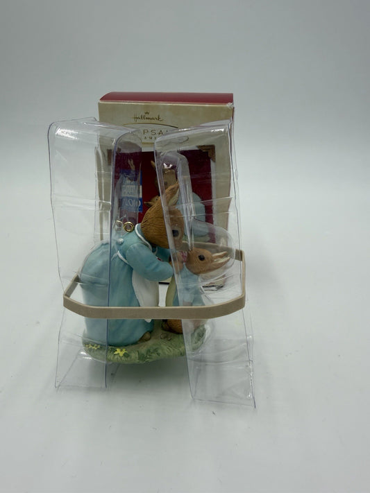 Hallmark Peter Rabbit 100 Years Don't Get Into Mischief Keepsake Ornament 2002